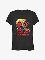 Marvel Lady Deadpool Girls T-Shirt