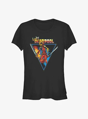 Marvel Framed Lady Deadpool Girls T-Shirt