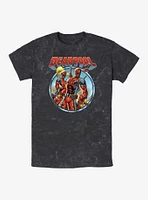 Marvel Deadpool Corps Mineral Wash T-Shirt