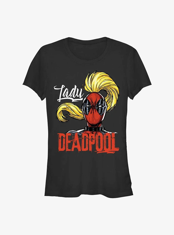 Marvel Lady Deadpool Gaze Girls T-Shirt