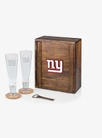 NFL New York Giants Pilsner Glass Gift Set