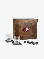 NFL San Francisco 49ers Whiskey Box Gift Set