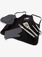 NFL Philadelphia Eagles BBQ Apron Tote Grill Set