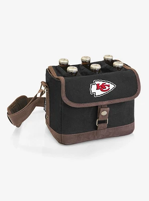 NFL Kansas City Chiefs Beer Caddy Cooler Tote Bag