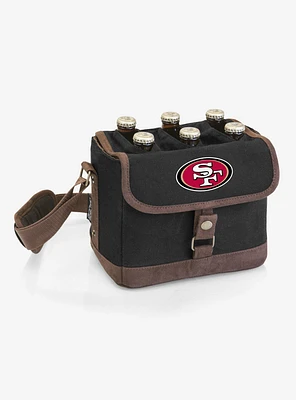 NFL San Francisco 49ers Beer Caddy Cooler Tote Bag