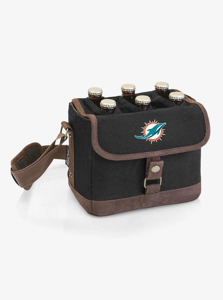 NFL Miami Dolphins Beer Caddy Cooler Tote Bag