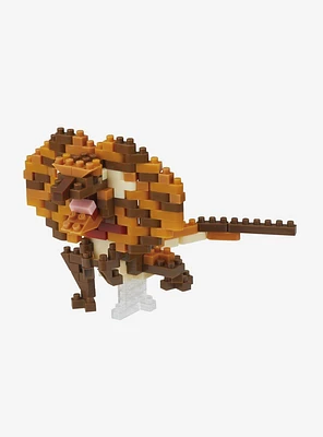 Kawada Nanoblock Reptilia Collection Series Frilled Lizard Build Kit