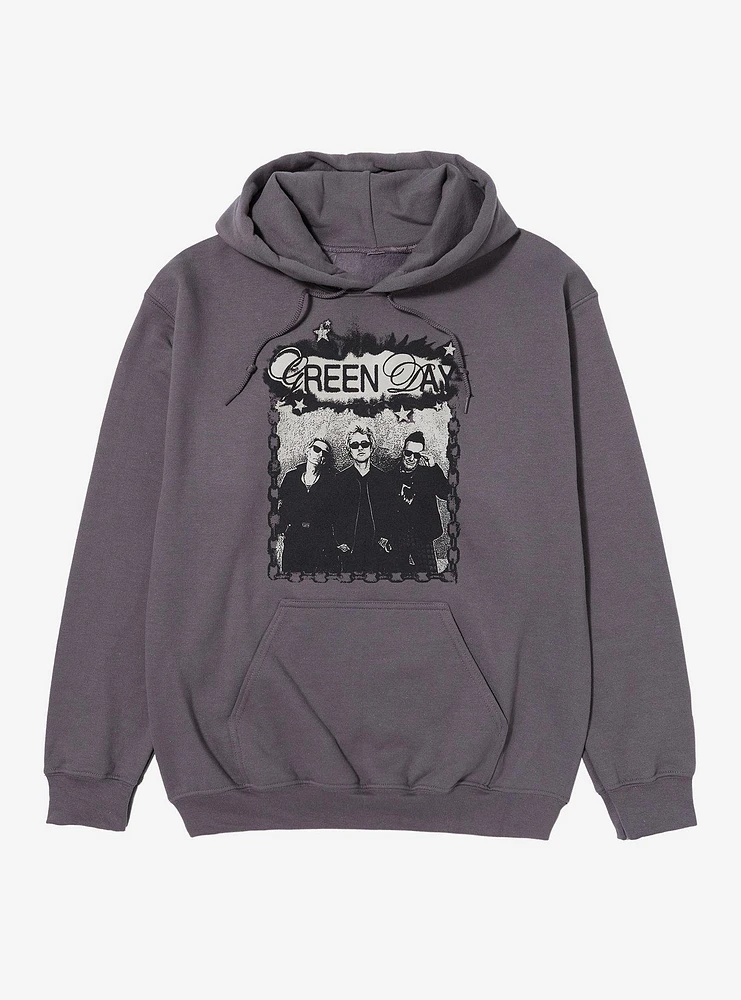 Green Day Group Photo Hoodie