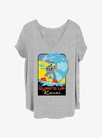 Disney Lilo & Stitch Surfs Up Girls T-Shirt Plus