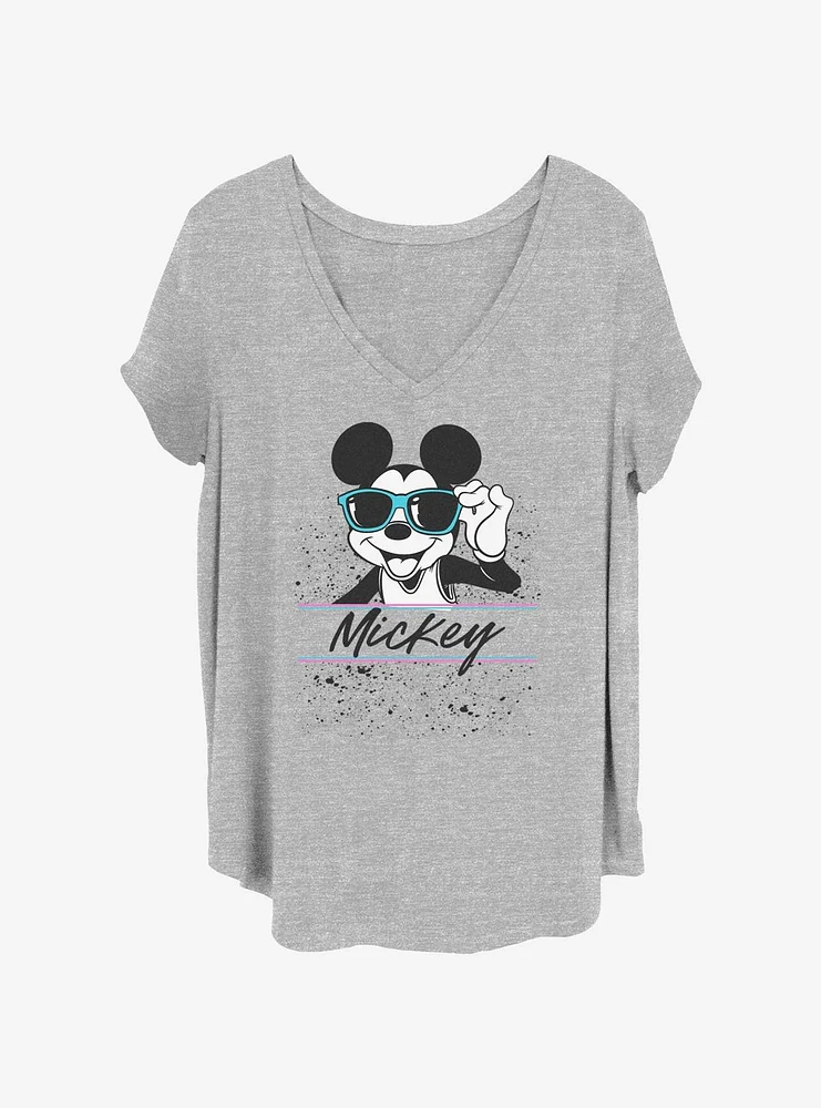 Disney Mickey Mouse 90's Girls T-Shirt Plus