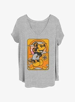 Disney Mickey Mouse Groovy Tarot Girls T-Shirt Plus