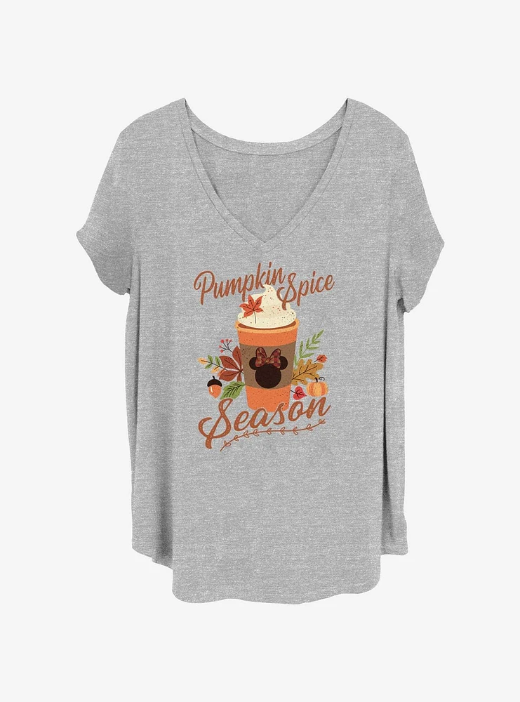 Disney Minnie Mouse Pumpkin Spice Girls T-Shirt Plus