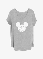 Disney Mickey Mouse 26.2 Ears Girls T-Shirt Plus