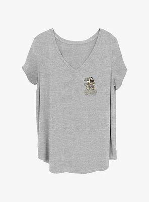 Disney Mickey Mouse Explore Nature Pocket Girls T-Shirt Plus