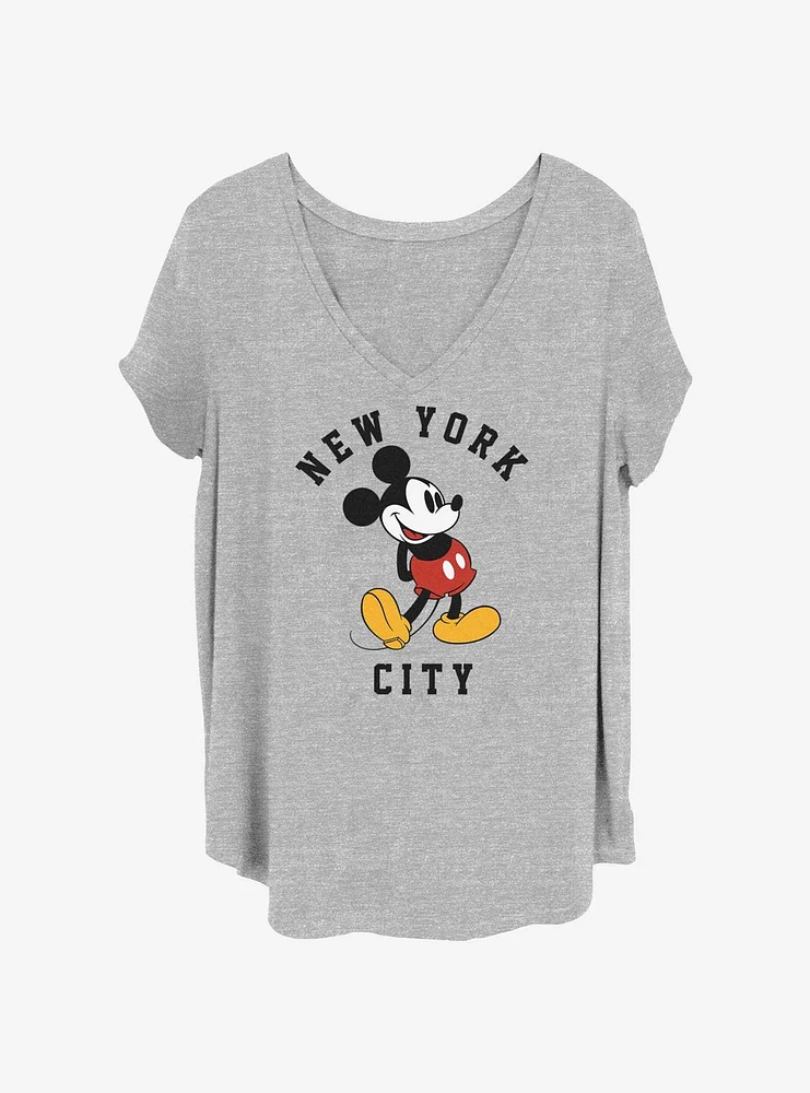 Disney Mickey Mouse New York City Girls T-Shirt Plus