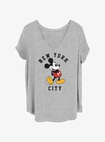 Disney Mickey Mouse New York City Girls T-Shirt Plus