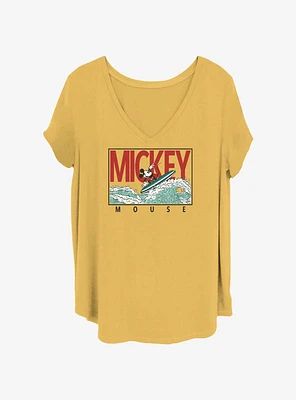 Disney Mickey Mouse Epic Surf Girls T-Shirt Plus