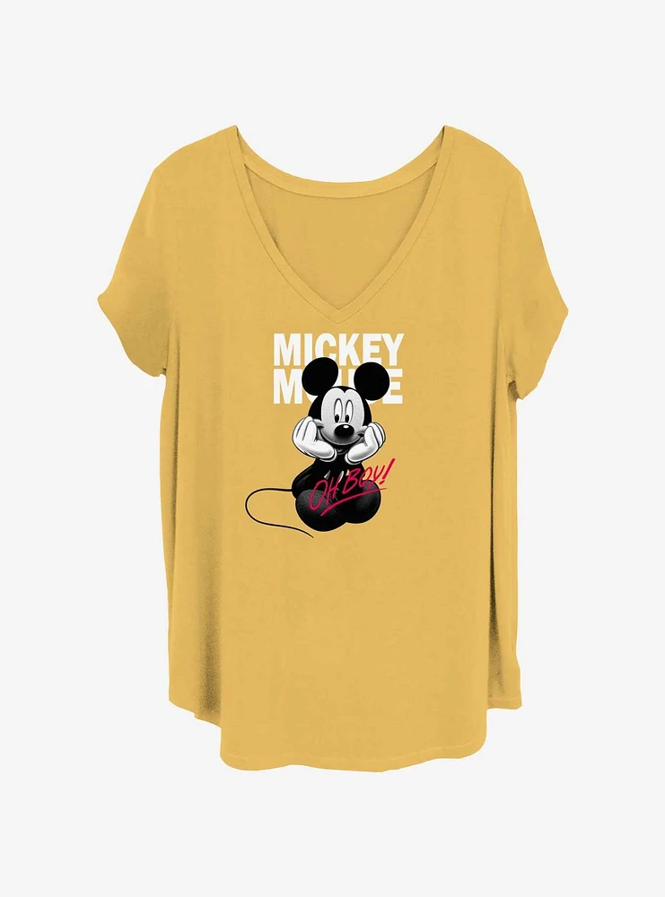 Disney Mickey Mouse Dis Hey Girls T-Shirt Plus