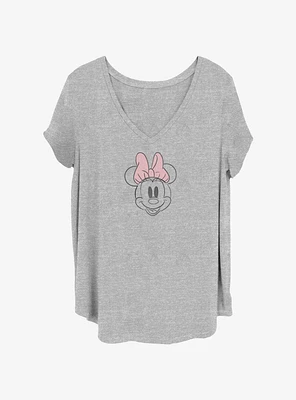 Disney Minnie Mouse All Smiles Girls T-Shirt Plus