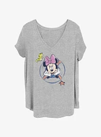 Disney Minnie Mouse Sea Circle Girls T-Shirt Plus