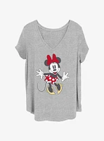 Disney Minnie Mouse Pose Girls T-Shirt Plus