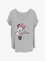 Disney Minnie Mouse Bowtiful Girls T-Shirt Plus