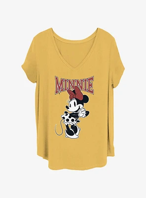 Disney Minnie Mouse Adorable Pose Girls T-Shirt Plus