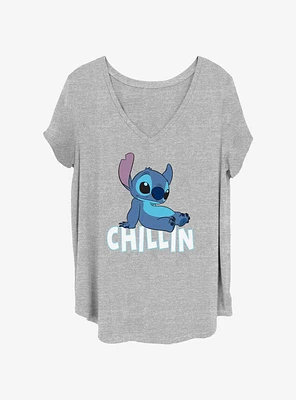 Disney Lilo & Stitch Chillin Girls T-Shirt Plus