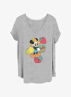 Disney Mickey Mouse Farmer Girls T-Shirt Plus