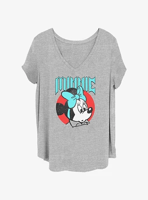 Disney Minnie Mouse Grunge Girls T-Shirt Plus