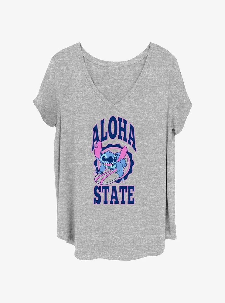 Disney Lilo & Stitch Aloha State Surf Girls T-Shirt Plus