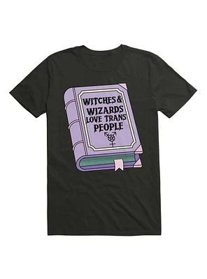 Witches and Wizards Love Trans People T-Shirt