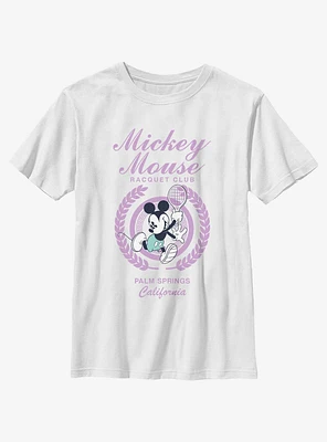 Disney Mickey Mouse Racquet Club Palm Springs Youth T-Shirt