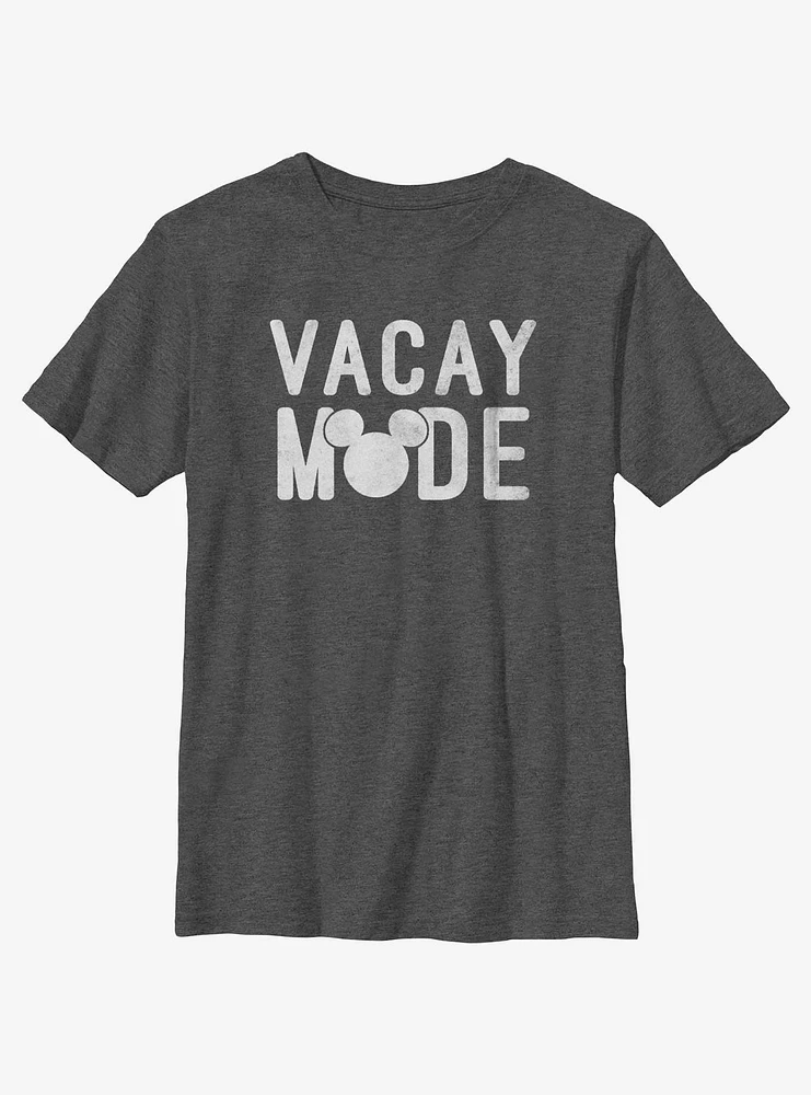 Disney Mickey Mouse Vacay Mode Youth T-Shirt