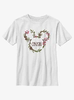 Disney Mickey Mouse Cousin Holiday Ears Youth T-Shirt