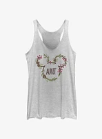 Disney Mickey Mouse Aunt Holiday Ears Womens Tank Top