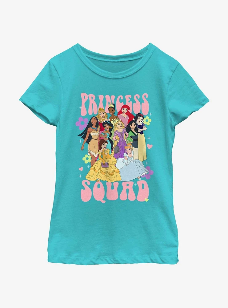 Disney Princesses Princess Squad Youth Girls T-Shirt