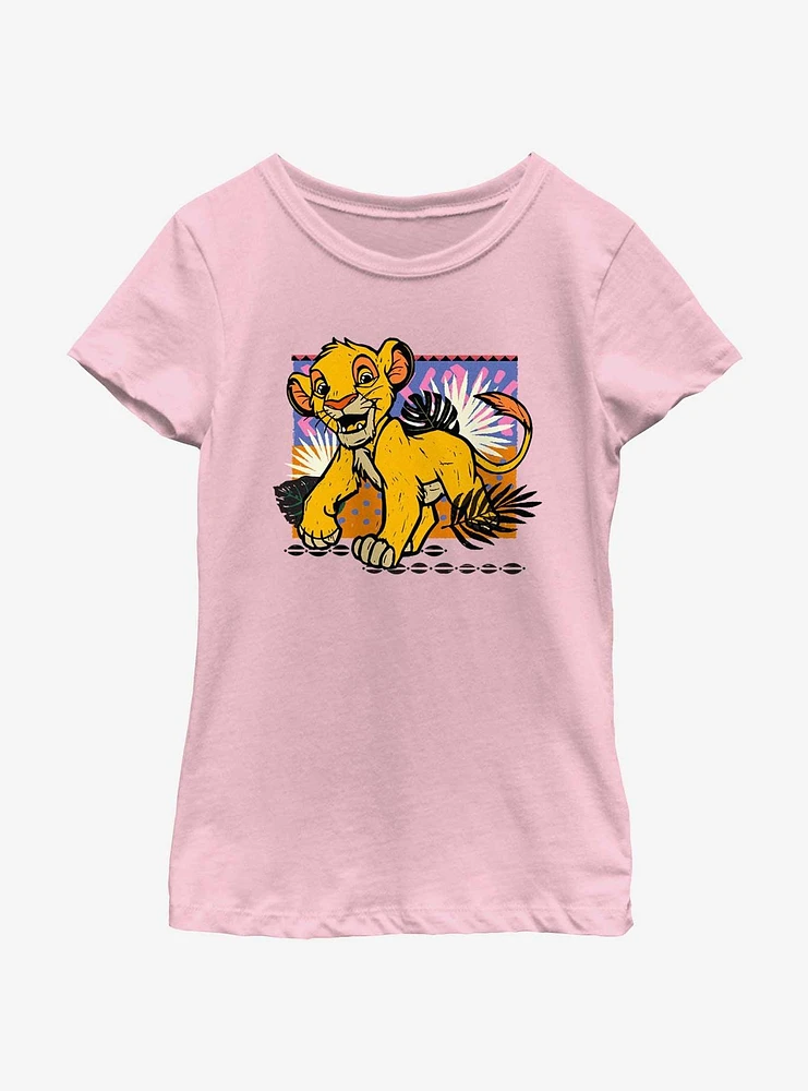 Disney The Lion King Young Simba Youth Girls T-Shirt