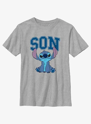 Disney Lilo & Stitch Son Sitting Youth T-Shirt