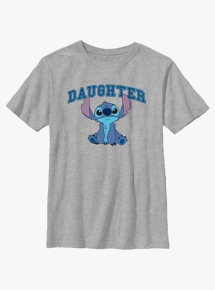 Disney Lilo & Stitch Daughter Sitting Youth T-Shirt