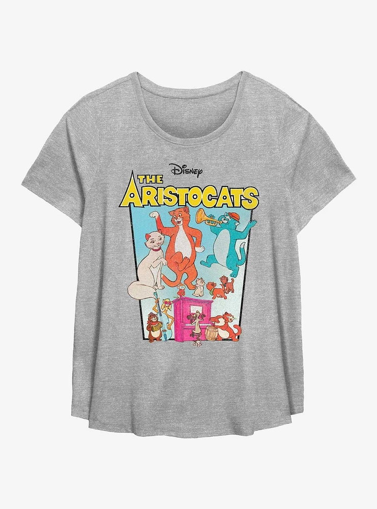 Disney The AristoCats Poster Girls T-Shirt Plus