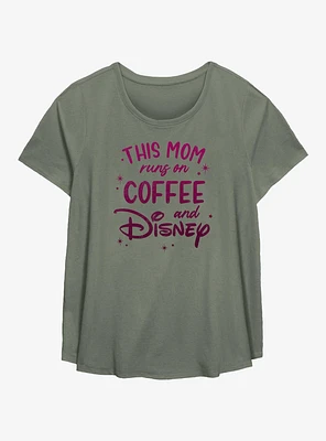 Disney Coffee And Girls T-Shirt Plus