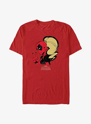 Marvel Deadpool & Wolverine Lady Peace T-Shirt