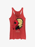 Marvel Deadpool & Wolverine Lady Peace Girls Tank