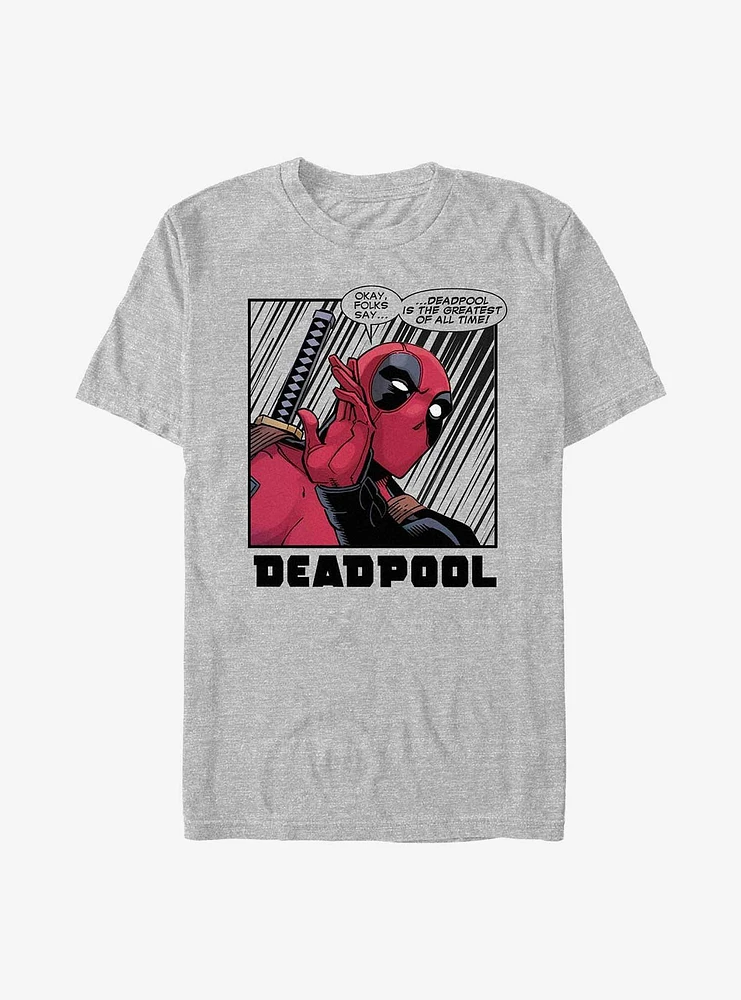 Marvel Deadpool Comic Frame T-Shirt