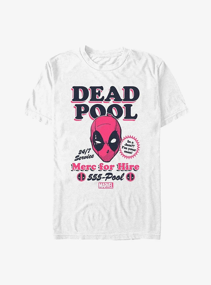 Marvel Deadpool Merc For Hire T-Shirt