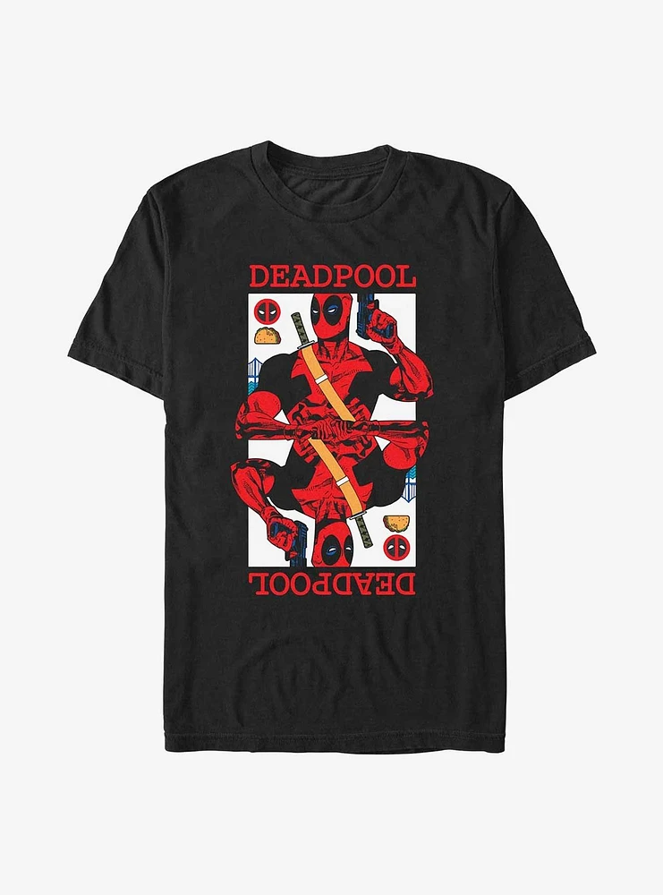 Marvel Deadpool Playing Card T-Shirt