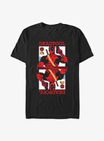 Marvel Deadpool Playing Card T-Shirt