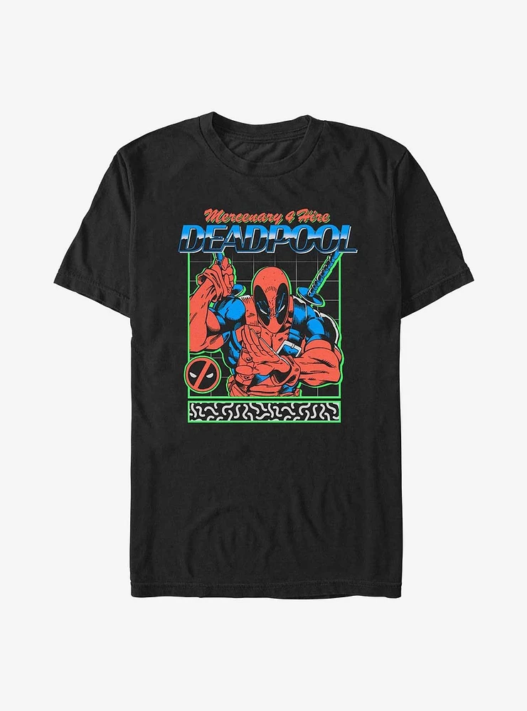 Marvel Deadpool Retro Mercenary T-Shirt