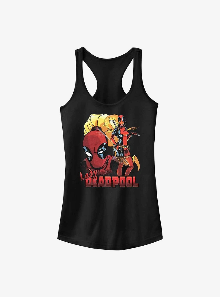 Marvel Lady Deadpool Girls Tank